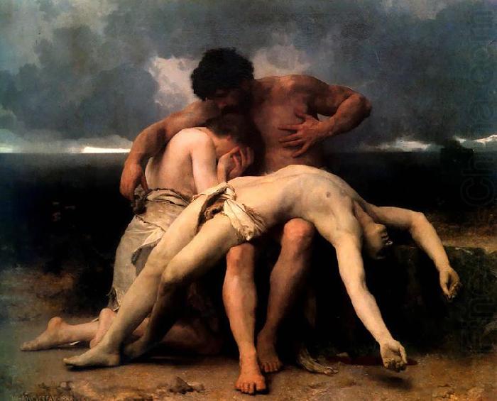 The First Mourning, Adolphe Bouguereau